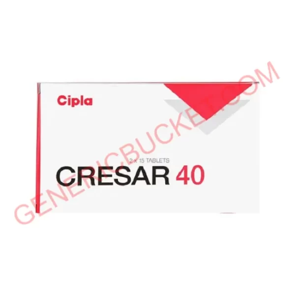 CRESAR 40 MG TABLET 15