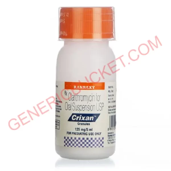 CRIXAN SUSPE 125MG 30ML