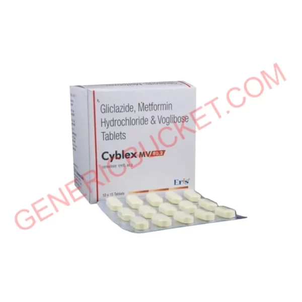 CYBLEX MV80.2 0.2MG 80MG 500MG TABLET 15