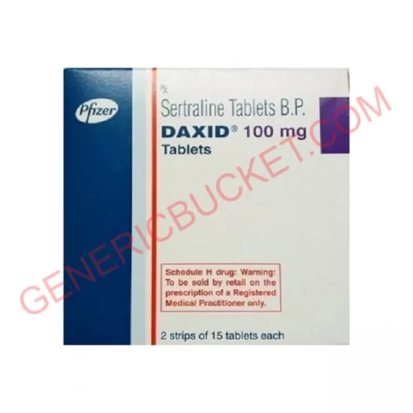 DAXID 100 MG TABLET 15
