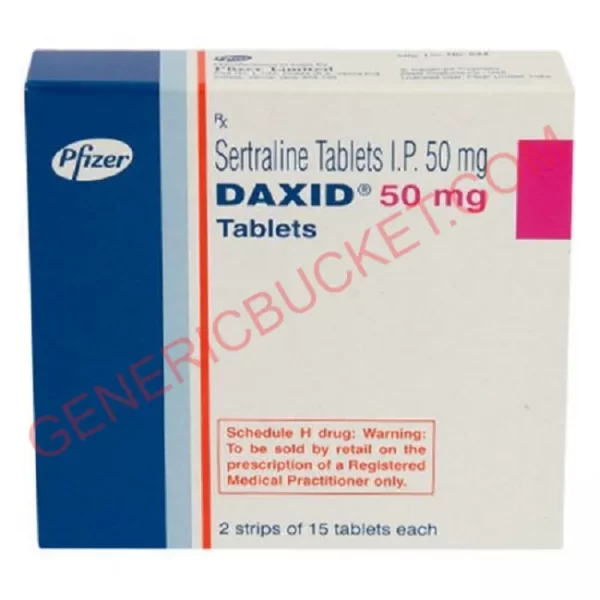 DAXID 50 MG TABLET 15