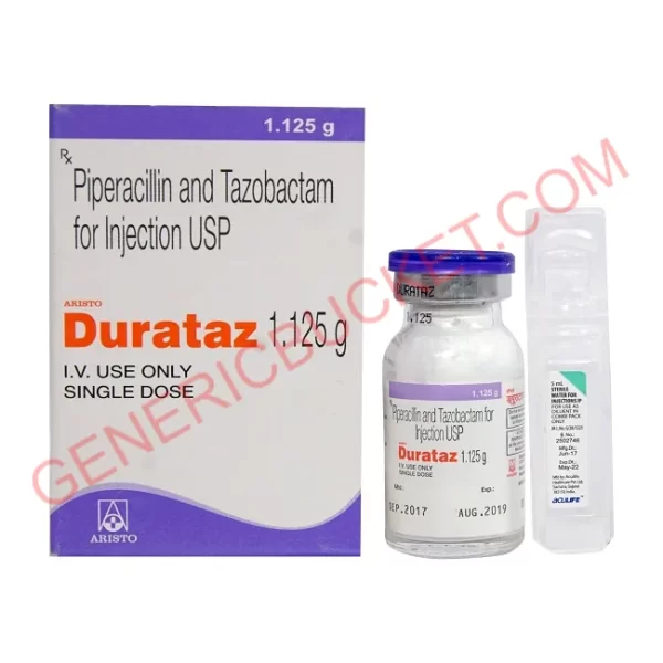 DURATAZ 1.125 GM INJ 1 VIAL