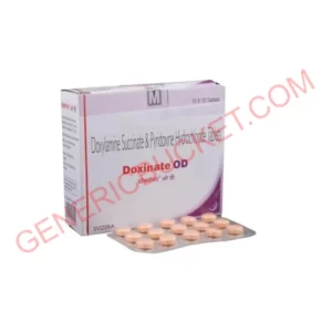 Doxinate-OD-Pyridoxine-20mg-Doxylamine-20mg-Tablets
