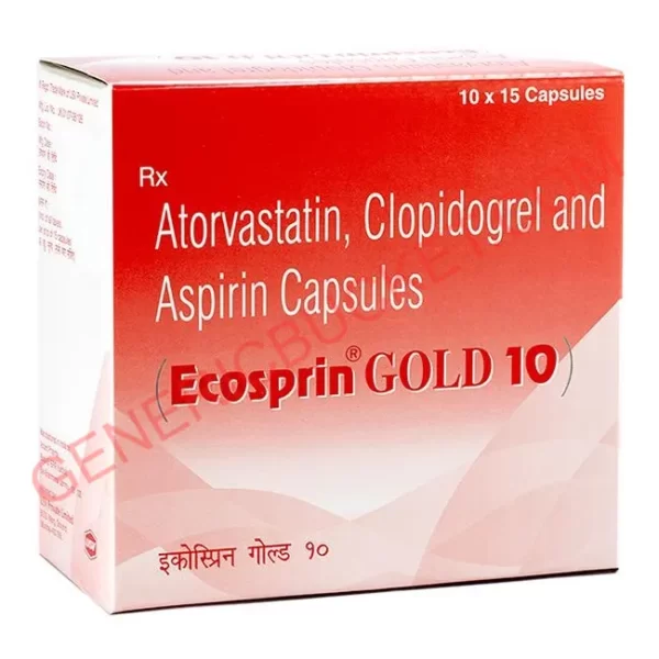 ECOSPRIN GOLD 10 CAPSULE 15S