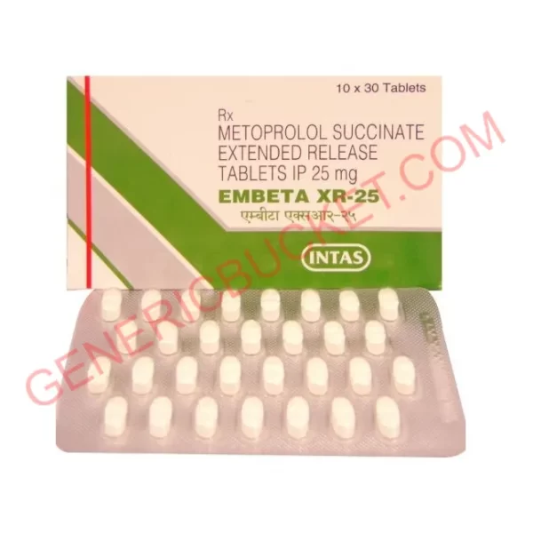 EMBETA 25 MG TABLET XR 30