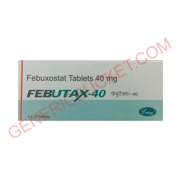 FEBUTAX 40 MG TABLET 10