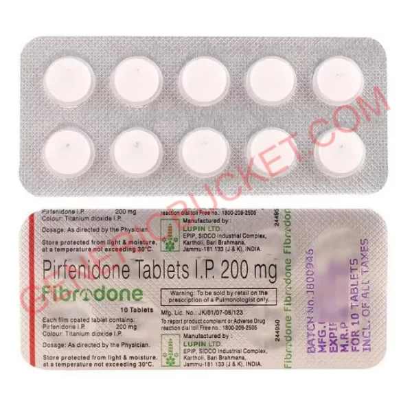 FIBRODONE 200 MG TABLET 10S EACH (Set of 1)