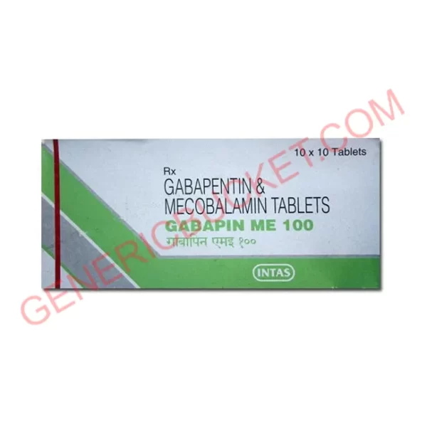 GABAPIN-ME 100 MG 500MCG TABLET 10