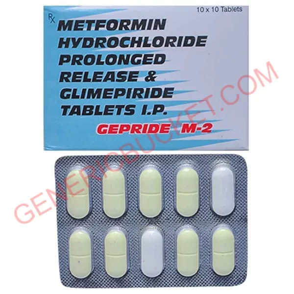 GEPRIDE M 2+500MG TABLET 10