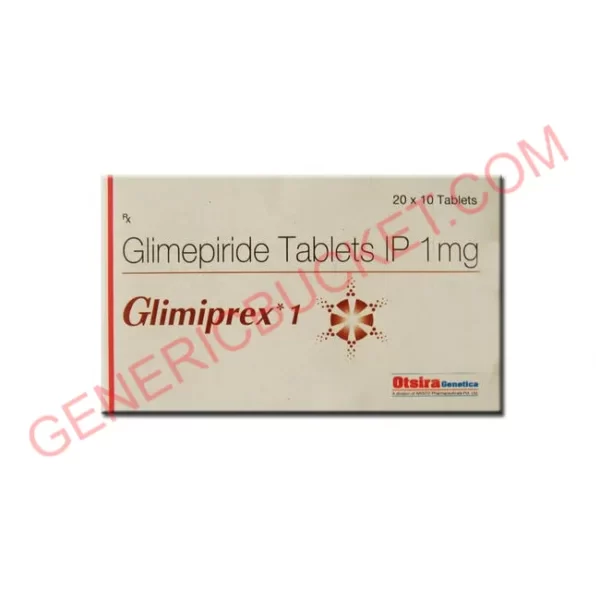 GLIMIPREX 1 MG TABLET 10