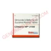 GLIMIPREX MF 2+500 MG TABLET SR 10