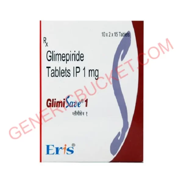 GLIMISAVE 1MG TABLET 15