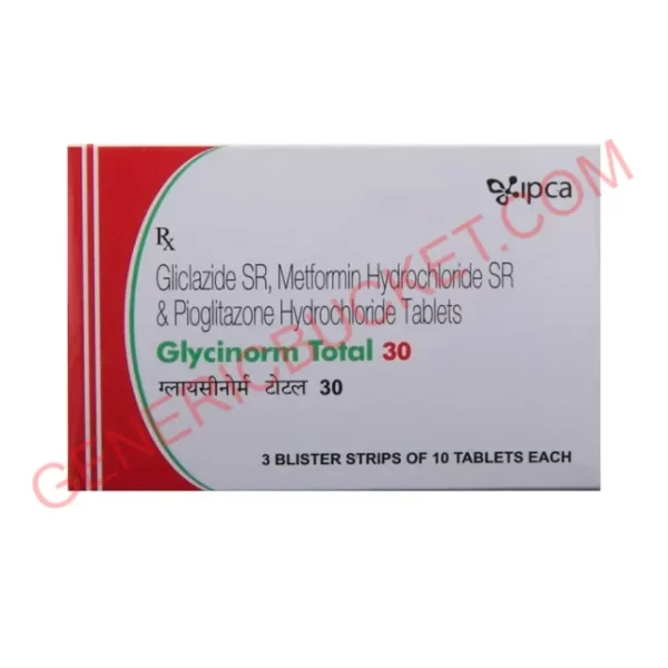 GLYCINORM TOTAL 30 15 500 MG TABLET SR 10