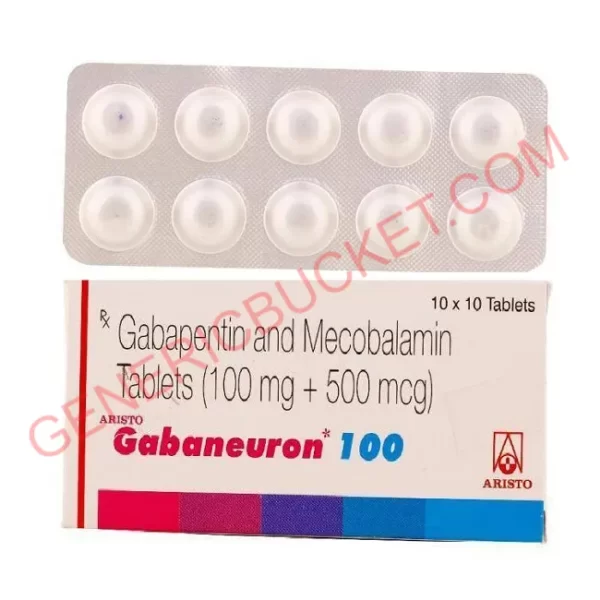 Gabaneuron 100Mg+500Mcg Tablet 10S