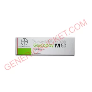 Glucobay-M-50-Acarbose-Metformin-Tablets-50mg