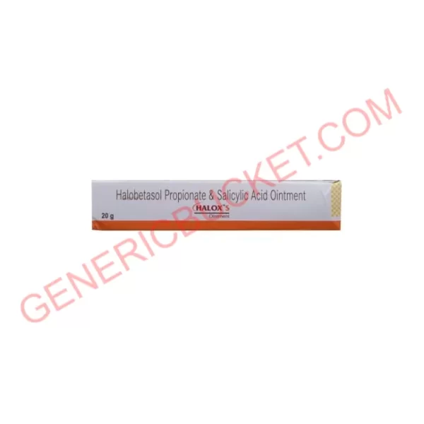 HALOX S 0.05+3 % OINTMENT 20 GM