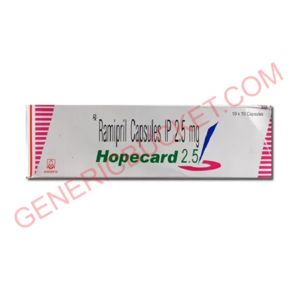 HOPECARD 2.5MG CAP 10 CAP