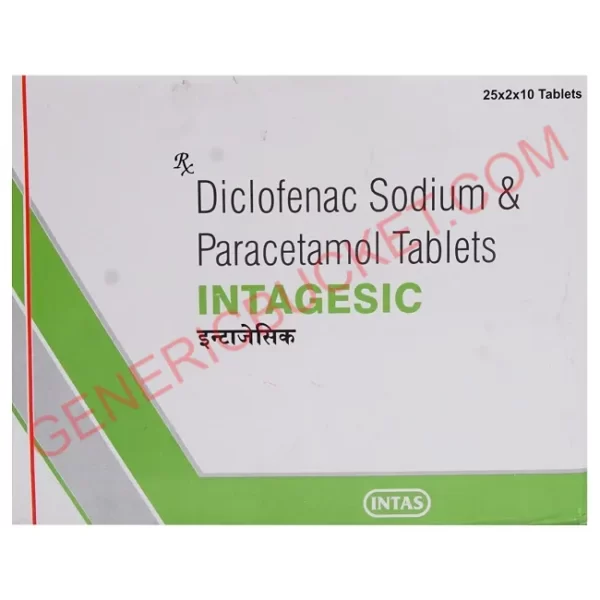 INTAGESIC 50 325MG TABLET 10