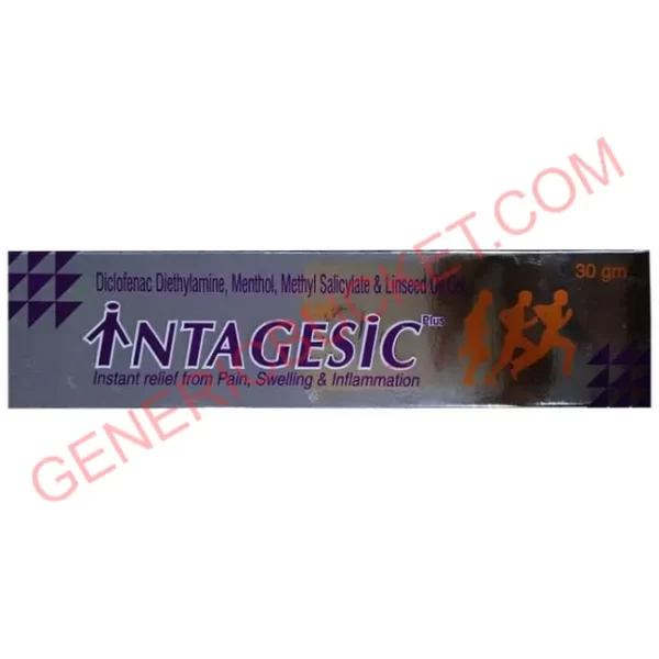 INTAGESIC PLUS 1.16 % GEL 30 GM