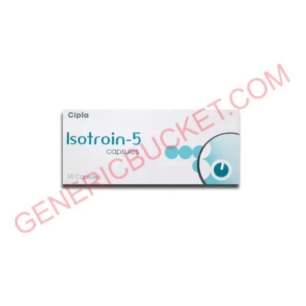 ISOTROIN 5 MG CAPSULE 10