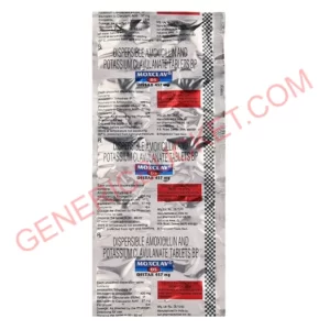 MOXCLAV DS 400+57MG TABLET 10