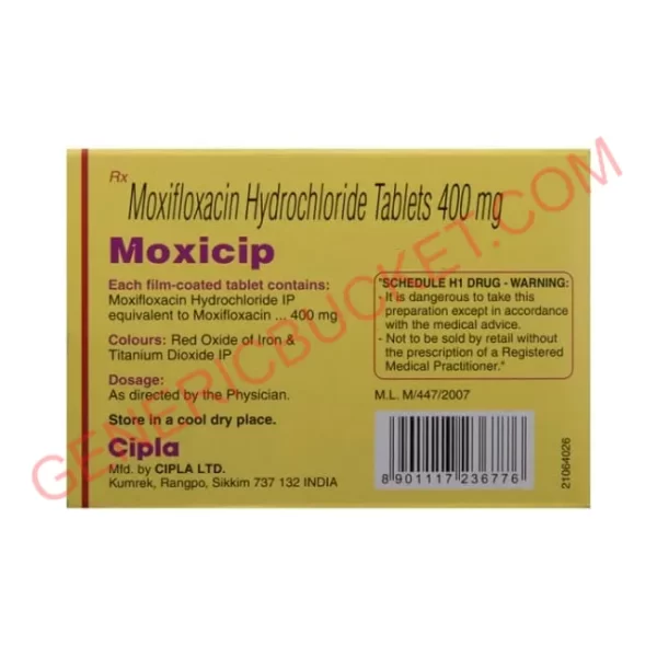 MOXICIP 400 MG TABLET 10