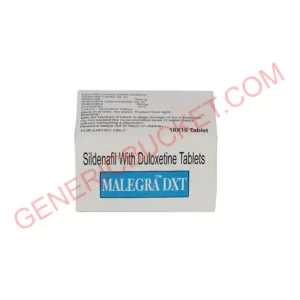 Malegra-DXT- Sildenafil-Citrate-Duloxetine-Tablets