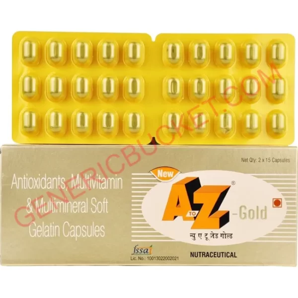NEW A TO Z GOLD CAPSULE 15