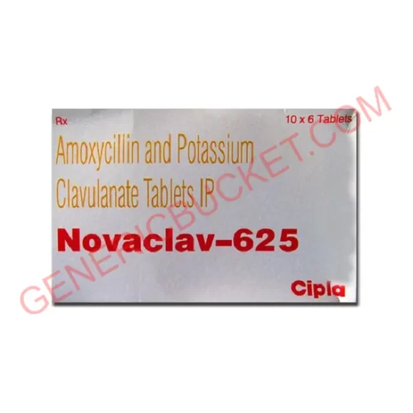 Novaclav 625Mg Tablet 6S