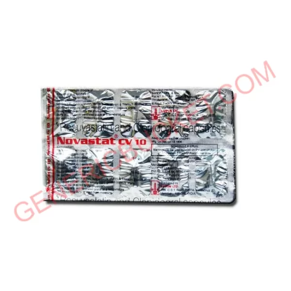 Novastat Cv 10 +75Mg Capsule 15S