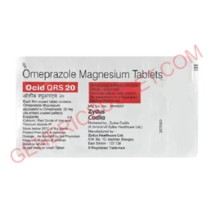 OCID QRS 20MG TABLET 20S