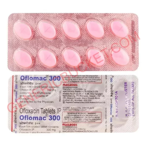 OFLOMAC 300 MG TABLET 10