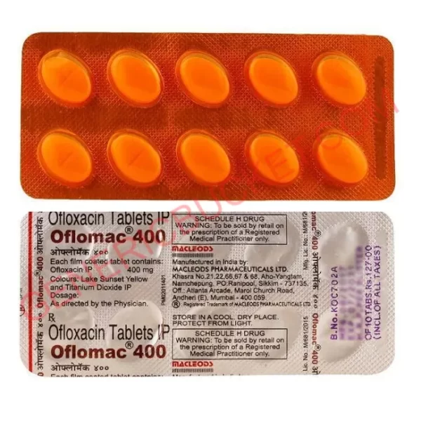 OFLOMAC 400 MG TABLET 10