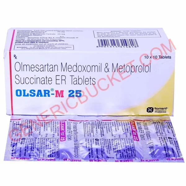 OLSAR M 25MG TAB 10 TAB