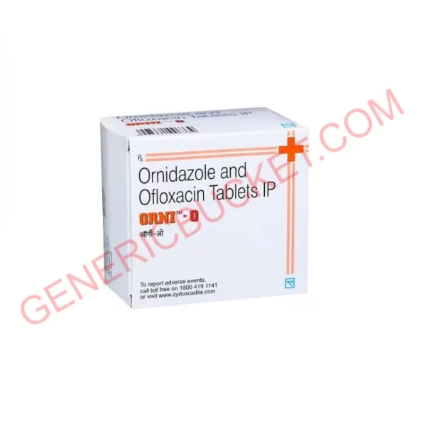 ORNI O 200+500 MG TABLET 10