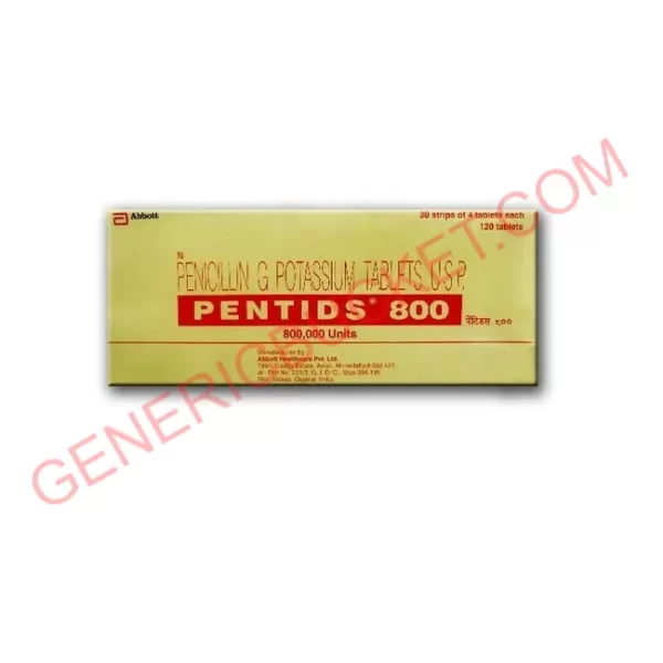 PENTIDS 800 800,000UNITS TABLET 10S