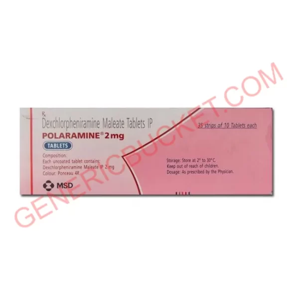 Polaramine-2mg-Dexchlorpheniramine-Tablets