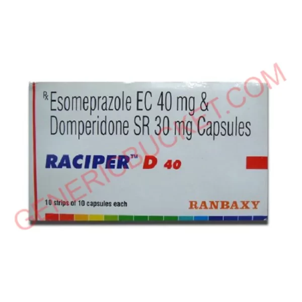 RACIPER D 40MG TAB