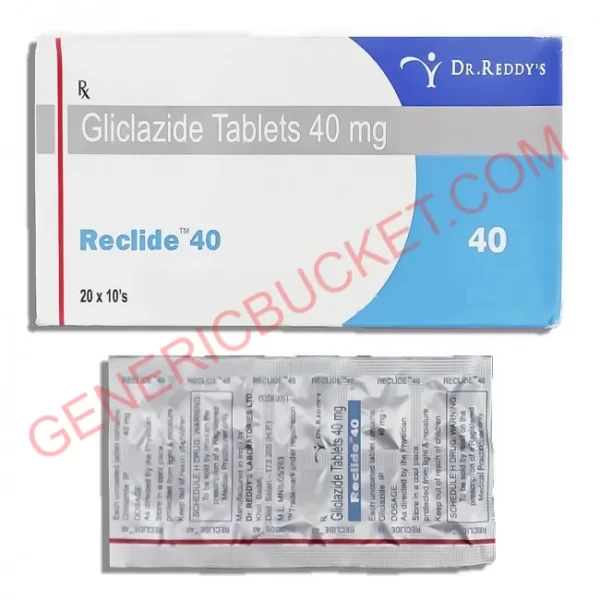 RECLIDE 40MG TABLET 15S