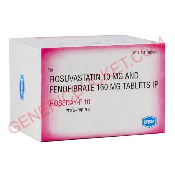 ROSEDAY F 10 160MG TABLET 10S