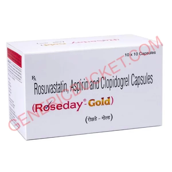 ROSEDAY-GOLD 75+10+75MG CAPSULE 10S