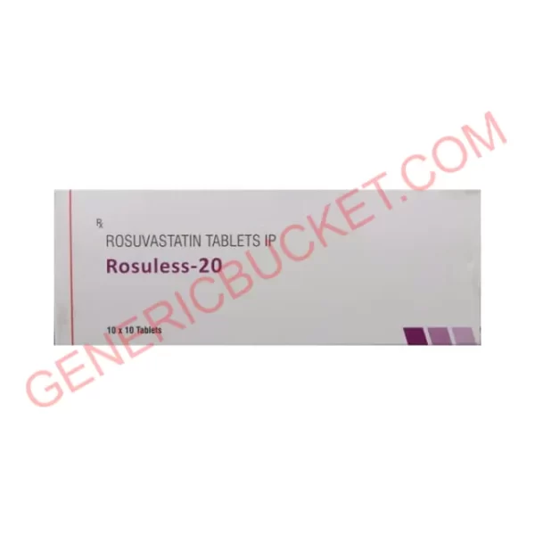 ROSULESS 20 MG TABLET 10