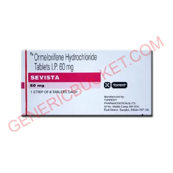 SEVISTA 60 MG TABLET 15