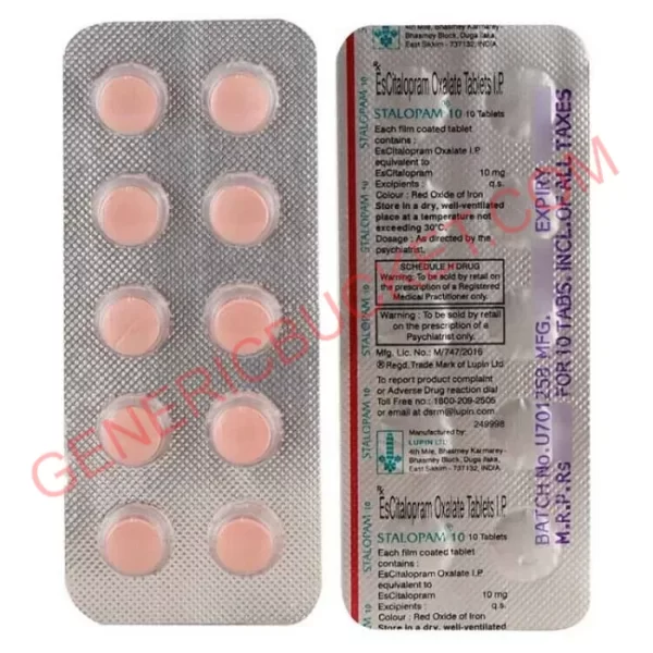 STALOPAM 10 MG TABLET 10