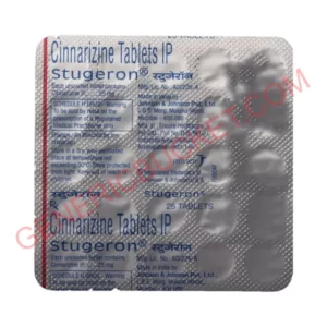Stugeron 25 mg Tablet