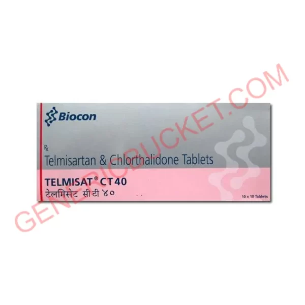 TELMISAT CT 40MG TAB 10 TAB