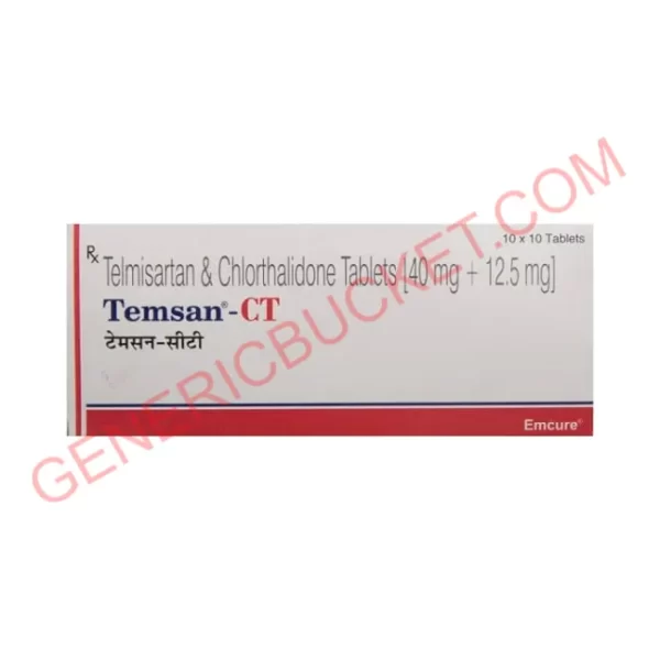 TEMSAN CT 40+12.5 MG TABLET 10