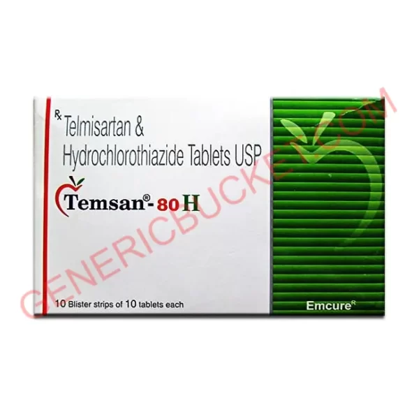 TEMSAN H 80+12.5 MG TABLET 15