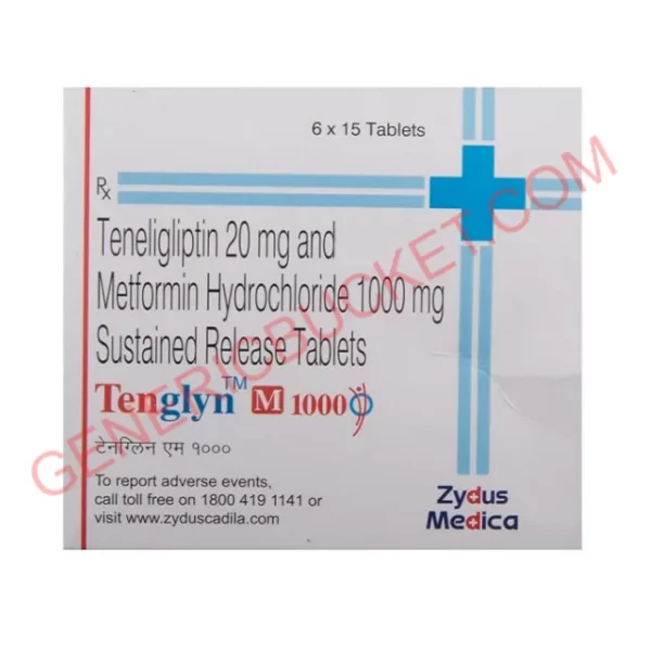 TENGLYN M 20+1000 MG TABLET 15