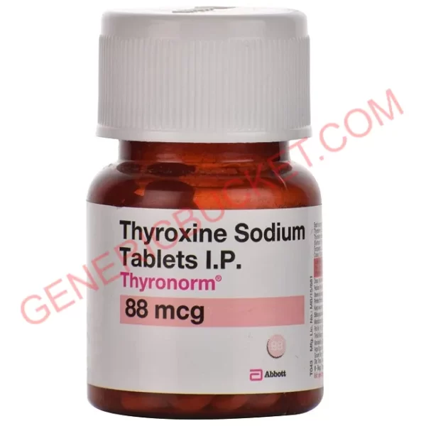 THYRONORM 88 MCG TABLET 120